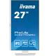 iiyama ProLite XUB2792QSU-W6 pantalla para PC 68,6 cm (27") 2560 x 1440 Pixeles Wide Quad HD LED Blanco