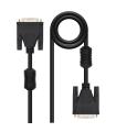 Nanocable CABLE DVI DUAL LINK 24+1 M-M 1.8 M