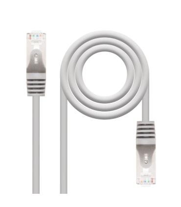 Nanocable 10m Cat6e cable de red Gris F UTP (FTP)