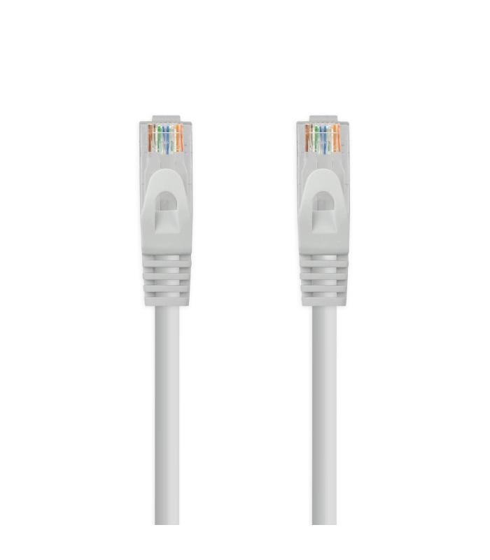 Nanocable Cable de red latiguillo RJ45 LSZH CAT.6A UTP AWG24, Gris, 1.5 m