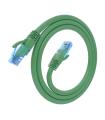 AISENS Cable De Red Latiguillo RJ45 Cat.6 UTP AWG26 CCA, Verde, 0.5 m