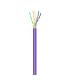 AISENS Cable de Red RJ45 LSZH Cat.6 UTP Rigido AWG23 CCA (Aleacion), Violeta, 305M