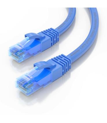 AISENS Cable De Red Latiguillo RJ45 Cat.6 UTP AWG26 CCA, Azul, 1.5 m
