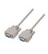 AISENS A112-0066 cable de serie Beige 1,8 m DB9
