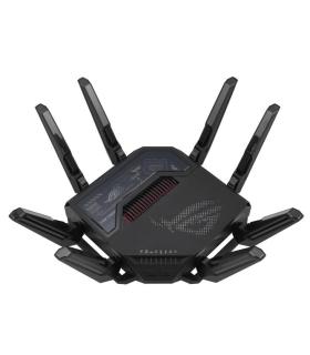 ASUS ROG Rapture GT-BE98 router inalámbrico 10 Gigabit Ethernet Quad-band (2.4 GHz   5 GHz-1   5 GHz-2   6 GHz) Negro