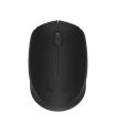 Logitech B170 Black Bp ratón Oficina Ambidextro RF inalámbrico Óptico