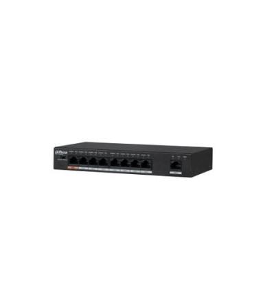 Dahua Technology PFS3009-8ET-96 No administrado L2 Fast Ethernet (10 100) Energía sobre Ethernet (PoE) Negro