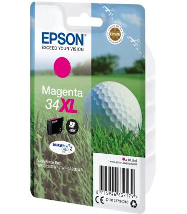 Epson Golf ball Singlepack Magenta 34XL DURABrite Ultra Ink