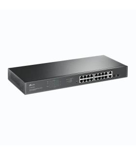 TP-Link TL-SG1218MP switch No administrado Gigabit Ethernet (10 100 1000) Energía sobre Ethernet (PoE) 1U Negro