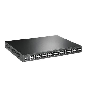 TP-Link JetStream TL-SG3452P switch Gestionado L2 L3 Gigabit Ethernet (10 100 1000) Energía sobre Ethernet (PoE) 1U Negro