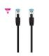 Nanocable Cable de Red Cat.7 600MHZ LSZH SFTP PIMF AWG26, Negro, 50 cm