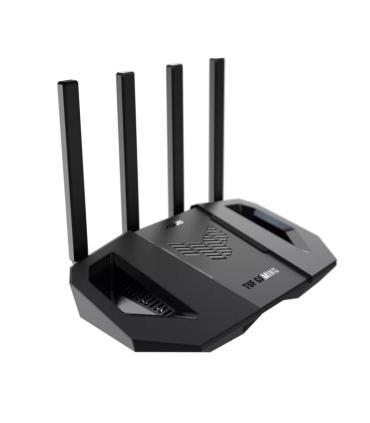 ASUS TUF-BE3600 router inalámbrico Gigabit Ethernet Doble banda (2,4 GHz   5 GHz) Negro