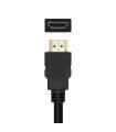 AISENS Cable Conversor DisplayPort A HDMI, DP/M-HDMI/M, Negro, 1.0m