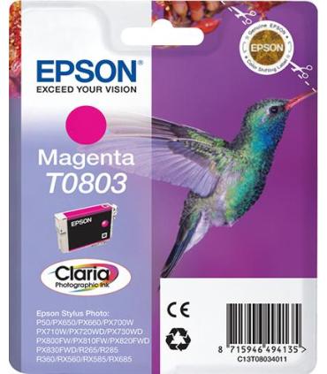 Epson Hummingbird Cartucho T0803 magenta