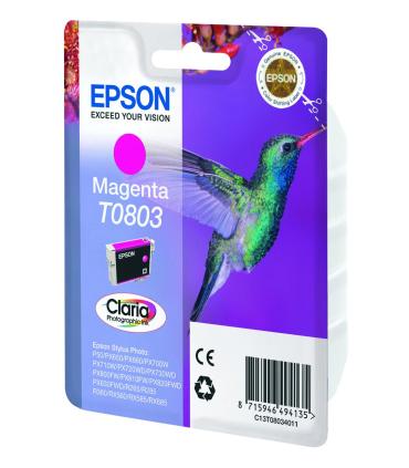 Epson Hummingbird Cartucho T0803 magenta
