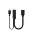Nanocable Conversor HDMI 2.0 a DisplayPort V1.2 Negro, 20 cm