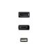 Nanocable Conversor HDMI 2.0 a DisplayPort V1.2 Negro, 20 cm