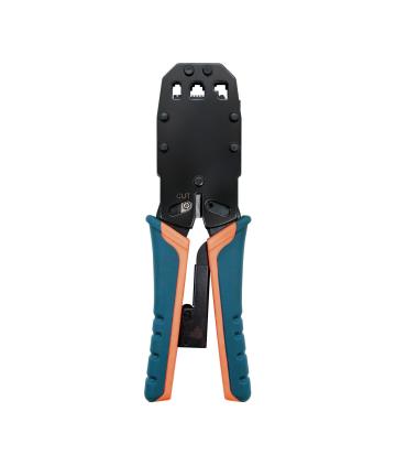 Nanocable 10.31.0102 crimpadora Herramienta para prensar Negro, Naranja