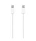 AISENS Cable USB 2.0 3A 60W Apple, tipo USB-C M-USB-C M, Blanco, 1.0m