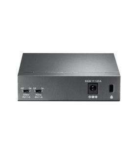 TP-Link TL-SF1005P No administrado Fast Ethernet (10 100) Energía sobre Ethernet (PoE) Negro