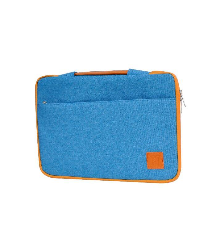 Maillon Technologique MTTOULOUSSE15BLUE maletines para portátil 39,6 cm (15.6") Funda Azul, Naranja