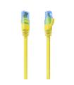 AISENS Cable De Red Latiguillo RJ45 Cat.6 UTP AWG26 CCA, Amarillo, 3.0 m