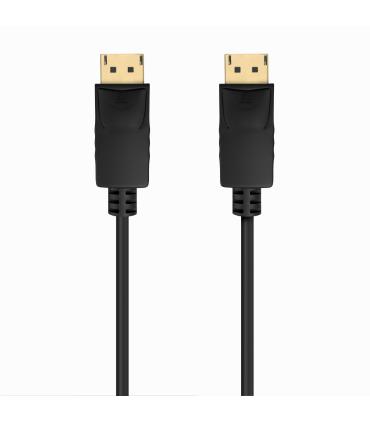 AISENS Cable DISPLAYPORT V1.2 CCS 4K@60Hz, DP M-DP M, Negro, 0.5m