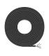 AISENS Cable de Red Exterior Impermeable RJ45 Cat.6 FTP Rigido AWG24, Negro, 100M