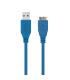 Nanocable CABLE USB 3.0, TIPO A M-MICRO B M, AZUL, 1.0 M