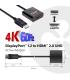 CLUB3D DisplayPort 1.2 a HDMI 2.0 UHD Adaptador Activo