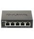 D-Link DGS-1100-05V2 E switch Gestionado L2 Gigabit Ethernet (10 100 1000) Negro