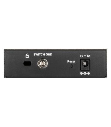 D-Link DGS-1100-05V2 E switch Gestionado L2 Gigabit Ethernet (10 100 1000) Negro