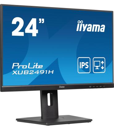 iiyama ProLite XUB2491H-B1 pantalla para PC 60,5 cm (23.8") 1920 x 1080 Pixeles Full HD LED Negro