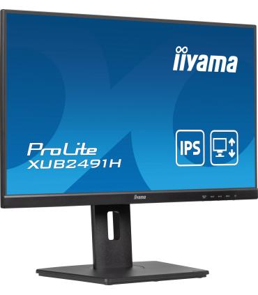 iiyama ProLite XUB2491H-B1 pantalla para PC 60,5 cm (23.8") 1920 x 1080 Pixeles Full HD LED Negro