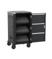 Ewent EW1700 carrito y armario de dispositivo portátil Carro de gestión y carga para dispositivos portátiles Negro, Gris