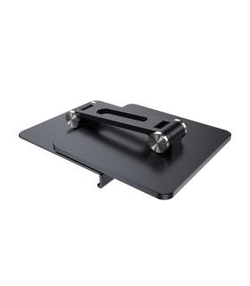 AISENS Soporte de Sobremesa Tamaño XXL Ajustable (2 Pivotes) para Movil   Tablet, Gris