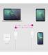 TooQ 10.10.0601 cable de conector Lightning 1 m Blanco