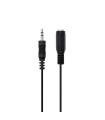 Ewent EC1650 cable de audio 2 m 3,5mm Negro