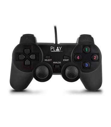 Ewent Play Negro USB 2.0 Gamepad Analógico Digital PC