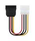 Nanocable CABLE SATA ALIMENTACION 5.25"(MOLEX 4PIN) M-SATA H 16CM OEM