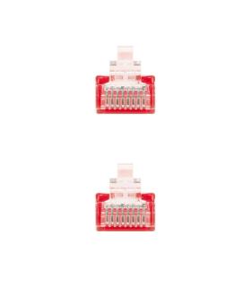 Nanocable Cable Red Latiguillo RJ45 CAT.6 UTP AWG24, Rojo, 30 cm