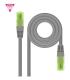 Nanocable Cable de Red Latiguillo RJ45 CAT.6 UTP AWG26 CCA, Gris, 2 m