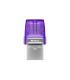 Kingston Technology DataTraveler microDuo 3C unidad flash USB 64 GB USB Type-A   USB Type-C 3.2 Gen 1 (3.1 Gen 1) Púrpura,