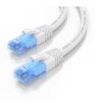 AISENS Cable De Red Latiguillo RJ45 Cat.6 UTP AWG26 CCA, Blanco, 7.5 m
