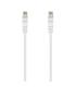AISENS Cable de Red Latiguillo RJ45 LSZH Cat.6A 500 Mhz UTP AWG24, Blanco, 1.0M