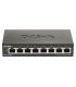 D-Link DGS-1100-08V2 Gestionado L2 Gigabit Ethernet (10 100 1000) Negro