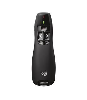 Logitech R400 apuntador inalámbricos RF Negro