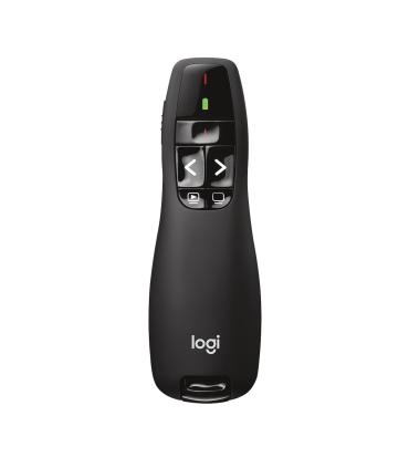 Logitech R400 apuntador inalámbricos RF Negro