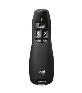 Logitech R400 apuntador inalámbricos RF Negro