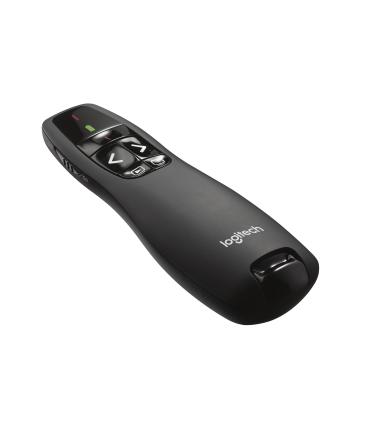 Logitech R400 apuntador inalámbricos RF Negro